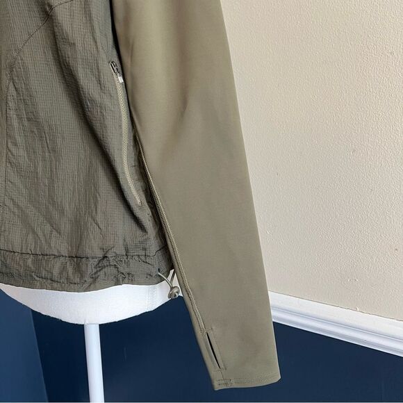 Outdoor Voices Frostknit Pullover Hoodie in Olive Green NEW Size Small - Picture 6 of 13